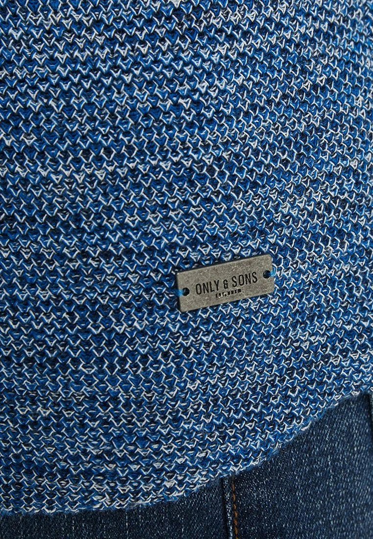 Only & Sons ONSLENNY POCKET STRUCTURE - Strickpullover - Dress Blues 6 Only & Sons ONSLENNY POCKET STRUCTURE - Strickpullover - Dress Blues – Bild 6