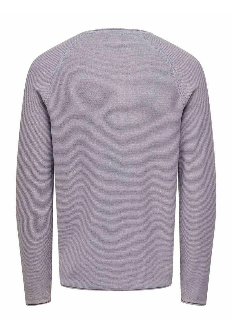 Only & Sons ONSDEXTOR RAGLAN - Strickpullover - Purple Ash 2 Only & Sons ONSDEXTOR RAGLAN - Strickpullover - Purple Ash – Bild 2