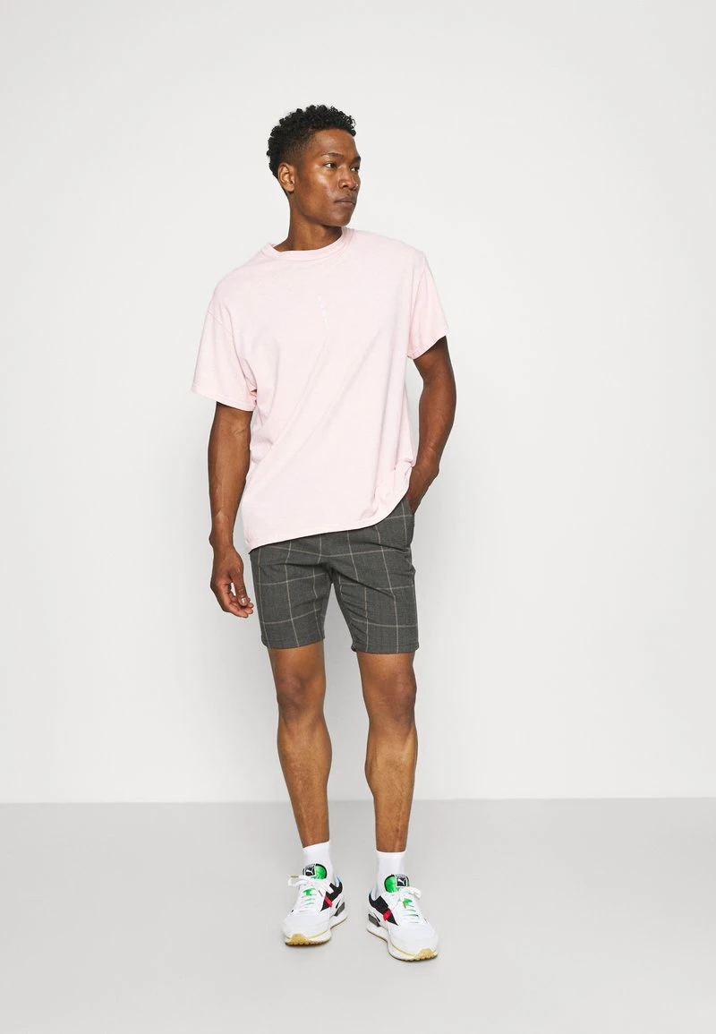 Only & Sons ONSLINUS CHECK - Shorts - Brown/stone 2 Only & Sons ONSLINUS CHECK - Shorts - Brown/stone – Bild 2