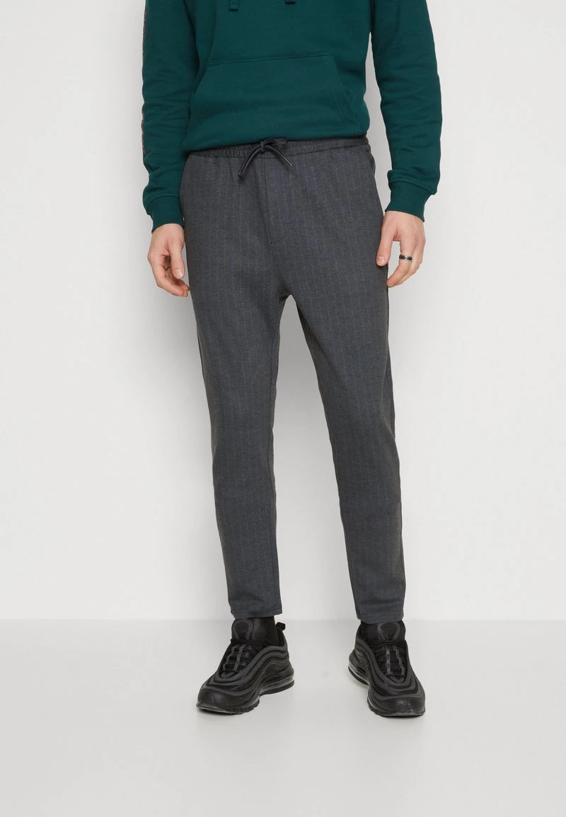 Only & Sons ONSLINUS TAP PANT - Stoffhose - Night Sky 1 Only & Sons ONSLINUS TAP PANT - Stoffhose - Night Sky