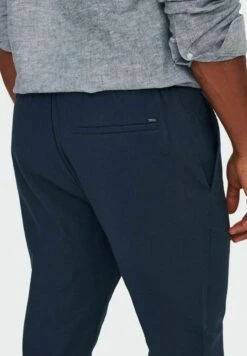 Only & Sons EINFARBIGE - Stoffhose - Dark Navy -Only and Sons Verkäufe 94507eb540914f8f873088cd5d218faf