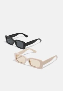Only & Sons ONSSUNGLASS UNISEX 2 PACK - Sonnenbrille - Black/black /pink/transparent -Only and Sons Verkäufe 954c74097f7645d0b32e518789c87b36