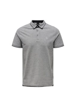 Only & Sons ONSEFLETCHER - Polo Shirt - Light Grey Melange -Only and Sons Verkäufe 95fe404b8496422ca584121dfaf1d8f3 1
