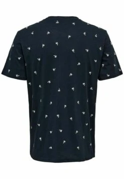 Only & Sons REGULAR FIT - T-Shirt Print - Dark Navy -Only and Sons Verkäufe 968cca1d39344993a23c1c438262c003