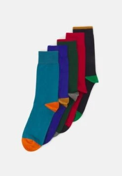 Only & Sons ONSFINCH SOLID SOCK 5-PACK - Socken - Turkish Sea -Only and Sons Verkäufe 9849af843a974e91bcb06bc9220dc714