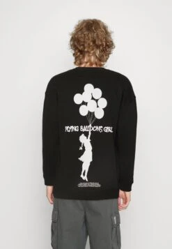 Only & Sons ONSBANKSY CREW NECK UNISEX - Sweatshirt - Black -Only and Sons Verkäufe 98f76484207f4c0ab3b9041eb05fe626