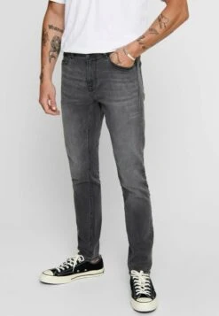 Only & Sons ONSWARP BASIC STRETCH TAPERED - Jeans Slim Fit - Grau 9 Only & Sons ONSWARP BASIC STRETCH TAPERED - Jeans Slim Fit - Grau -Only and Sons Verkäufe 99b9ed6ef150456692b5de855a16137e
