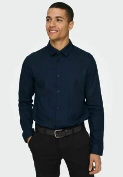 Only & Sons Businesshemd - Navy Blazer -Only and Sons Verkäufe 9aa0c385dab64103915abf2449255211