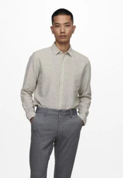 Only & Sons ONSCAIDEN SOLID - Businesshemd - Beige -Only and Sons Verkäufe 9d1c51de9d11420ca1471117576c8dc7 1