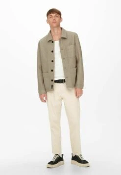 Only & Sons FUNKTIONS - Leichte Jacke - Chinchilla -Only and Sons Verkäufe 9e53837ff71040458d33e8f34b7ff291