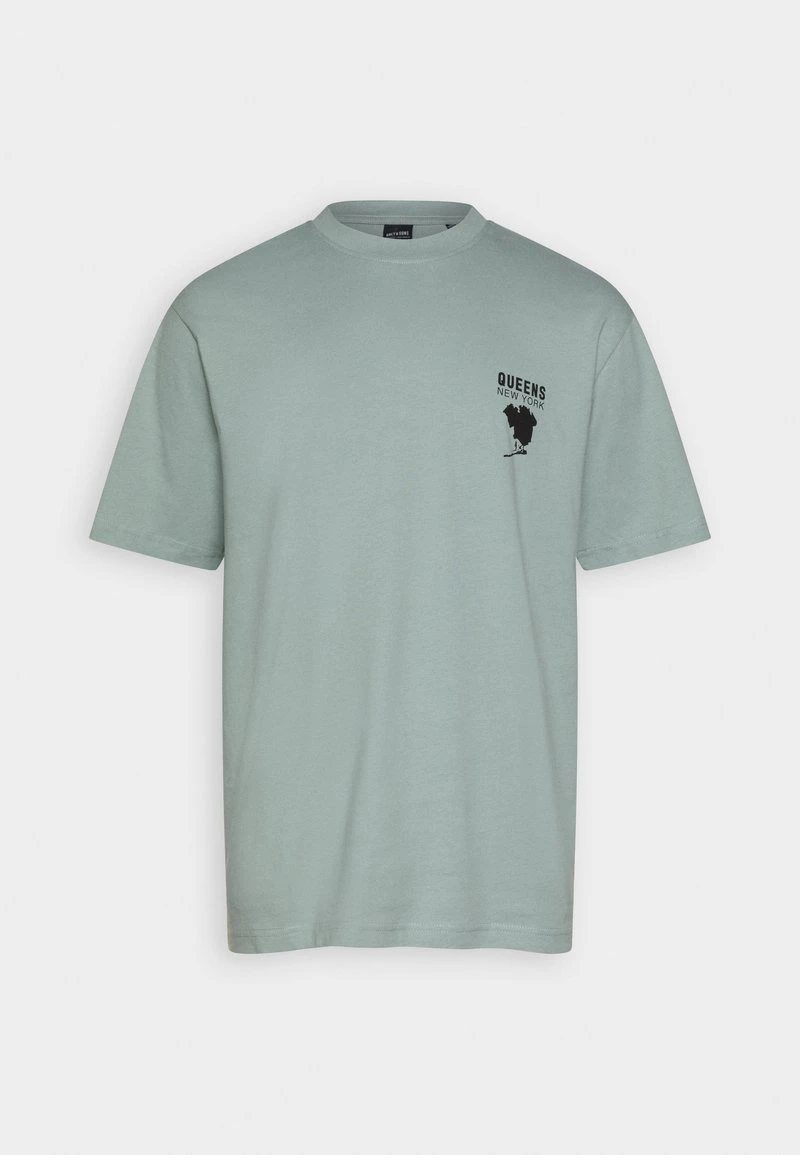 Only & Sons ONSPILOT SUMMER TEE UNISEX - T-Shirt Print - Silver Blue 4 Only & Sons ONSPILOT SUMMER TEE UNISEX - T-Shirt Print - Silver Blue – Bild 4