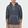 Only & Sons KONTRASTNAHT - Kapuzenpullover - Dark Navy