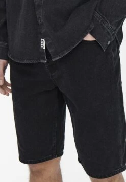 Only & Sons ONSAVI PK 1899 NOOS - Jeans Shorts - Black Denim -Only and Sons Verkäufe a58caa44afd7474bbfbecc51e3dcf5c3