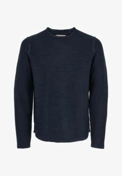 Only & Sons EINFARBIGER - Strickpullover - Dark Navy -Only and Sons Verkäufe a778f6cf85ab49c497ef803689a95d4a