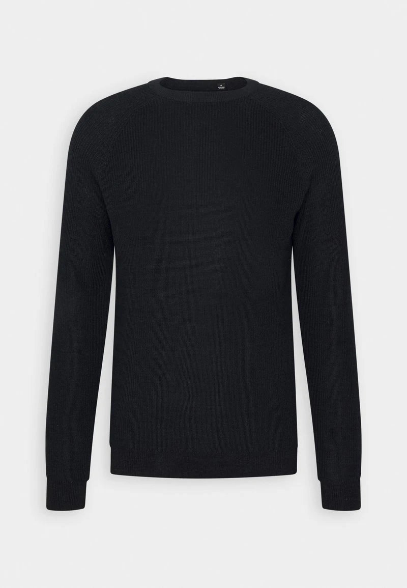 Only & Sons RON DENNIS RAGLAN CREW NECK - Strickpullover - Dark Navy 4 Only & Sons RON DENNIS RAGLAN CREW NECK - Strickpullover - Dark Navy – Bild 4