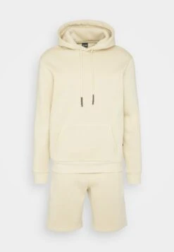 Only & Sons ONSCERES SHORT AND HOOD SET UNISEX - Sweatshirt - Pelican -Only and Sons Verkäufe aa52e65212bd41fd8b62835a10f86148