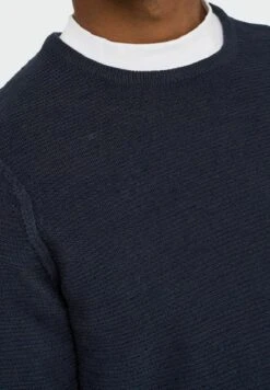 Only & Sons EINFARBIGER - Strickpullover - Dark Navy -Only and Sons Verkäufe aab4ace639c14e8290873e484cc7ed08