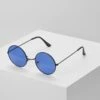 Only & Sons ONSSUNGLASSES ROUND UNISEX - Sonnenbrille - New Royal Blue/black