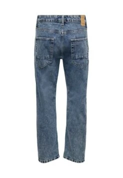Only & Sons STONED WASHED - Jeans Straight Leg - Blau -Only and Sons Verkäufe ad8be4a0c7f84db6a460c256b3a76937