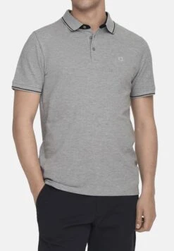 Only & Sons ONSEFLETCHER - Polo Shirt - Light Grey Melange