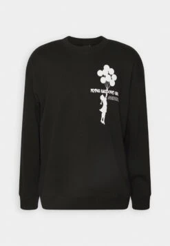Only & Sons ONSBANKSY CREW NECK UNISEX - Sweatshirt - Black -Only and Sons Verkäufe b480540636354ad6a966f860ccc833d5