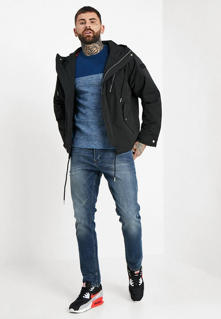 Only & Sons ONSLENNY POCKET STRUCTURE - Strickpullover - Dress Blues 2 Only & Sons ONSLENNY POCKET STRUCTURE - Strickpullover - Dress Blues – Bild 2