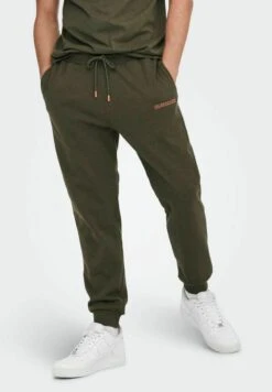 Only & Sons ONSTOM LIFE ELON LOGO - Jogginghose - Rosin