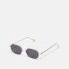 Only & Sons ONSSUNGLASSES BOX UNISEX - Sonnenbrille - Black/gold-colooured