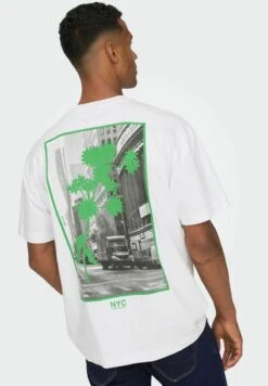 Only & Sons T-Shirt Print - Bright White