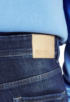 Only & Sons ONSWEFT REGULAR - Jeans Straight Leg - Blue Denim -Only and Sons Verkäufe c1974014faa84069bbee79c224919785