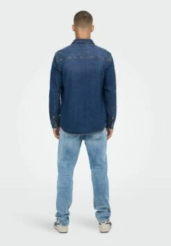 Only & Sons Jeansjacke - Blue Denim -Only and Sons Verkäufe c44945a77a2249d1882ffd6542179319
