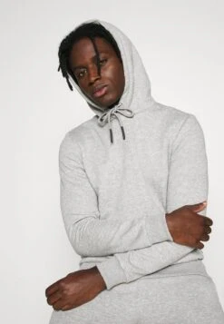 Only & Sons ONSCERES NOOS - Kapuzenpullover - Light Grey Melange -Only and Sons Verkäufe c50b0ce273834e36b5b3d2b0a07de210