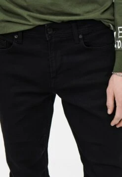 Only & Sons BASIC ONSLOOM TAPERED STONE W - Jeans Slim Fit - Schwarz -Only and Sons Verkäufe c76ac4d2e051444fbf75a23110d1291f