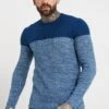 Only & Sons ONSLENNY POCKET STRUCTURE - Strickpullover - Dress Blues