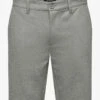 Only & Sons EINFARBIGE - Shorts - Chinchilla