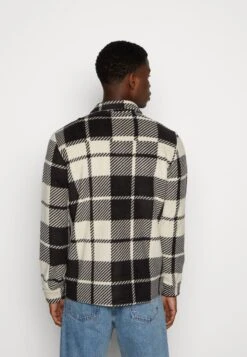 Only & Sons ONSKODYL CHECK - Hemd - Silver Lining -Only and Sons Verkäufe caf9999cbeb641c6aeadee190268cb60