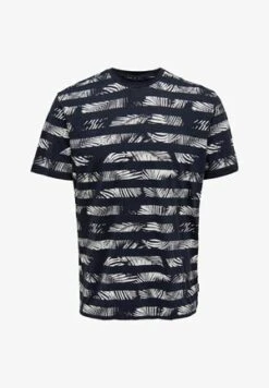 Only & Sons REGULAR FIT - T-Shirt Print - Dunkelblau -Only and Sons Verkäufe cc0bf81d5c634a77ae836ddb4e1bb459