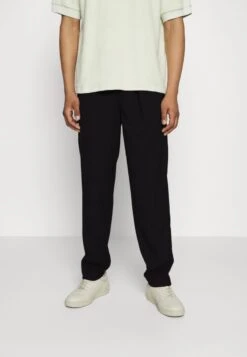 Only & Sons ONSPALE LIFE LOOSE PANT - Stoffhose - Black -Only and Sons Verkäufe cd21ee8b14f94120a32a1cf06fe4f7bb 1