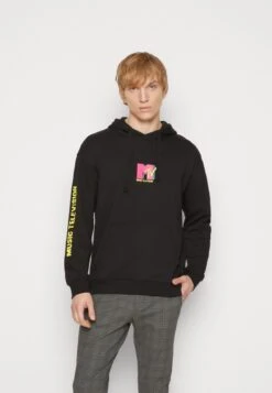 Only & Sons ONSMTV HOODIE UNISEX - Sweatshirt - Black