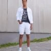 Only & Sons ONSPLY - Jeans Shorts - White