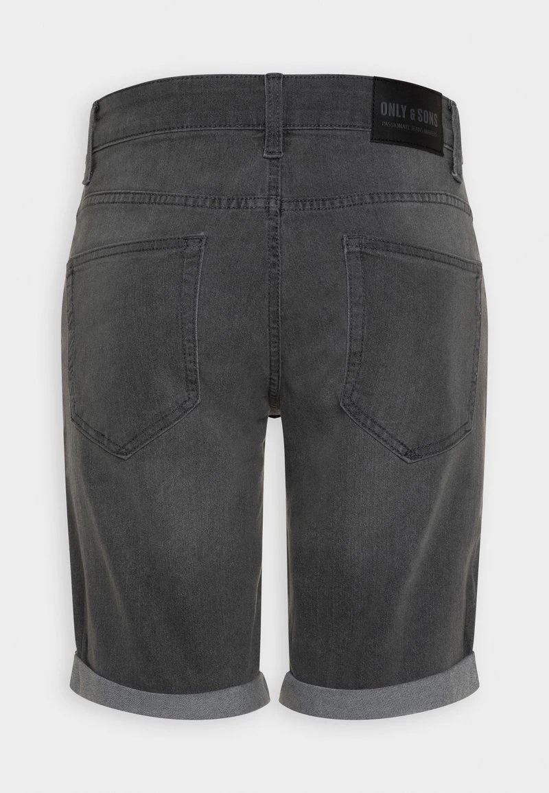 Only & Sons ONSPLY FOLD - Jeans Shorts - Grey Denim 6 Only & Sons ONSPLY FOLD - Jeans Shorts - Grey Denim – Bild 6