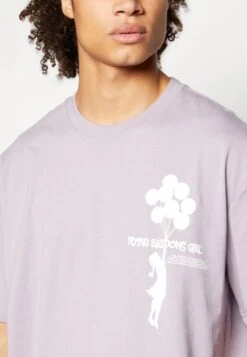 Only & Sons ONSBANKSY TEE UNISEX - T-Shirt Print - Purple Ash -Only and Sons Verkäufe d376f7b3278446a8a07d65682d0bb8df