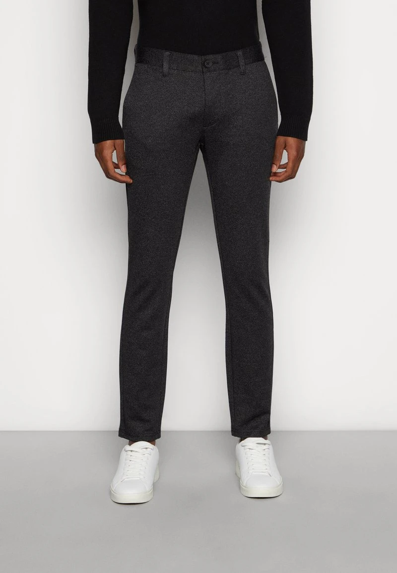 Only & Sons ONSMARK TAP LINE PANT - Chino - Black 2 Only & Sons ONSMARK TAP LINE PANT - Chino - Black – Bild 2