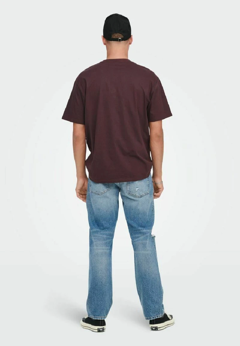 Only & Sons ONSFRED TEE - T-Shirt Basic - Fudge 3 Only & Sons ONSFRED TEE - T-Shirt Basic - Fudge – Bild 3