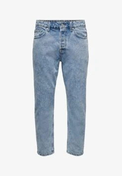 Only & Sons CROPPED LOOSE LEG ANKLE - Jeans Straight Leg - Hellblau -Only and Sons Verkäufe d718a656e2dd4c4e9b458b891b77c513