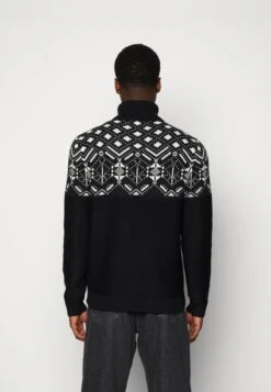 Only & Sons ONSEZ ROLL NECK - Strickpullover - Black -Only and Sons Verkäufe d892f58b0b864df9a6a328ef5ae81bc4