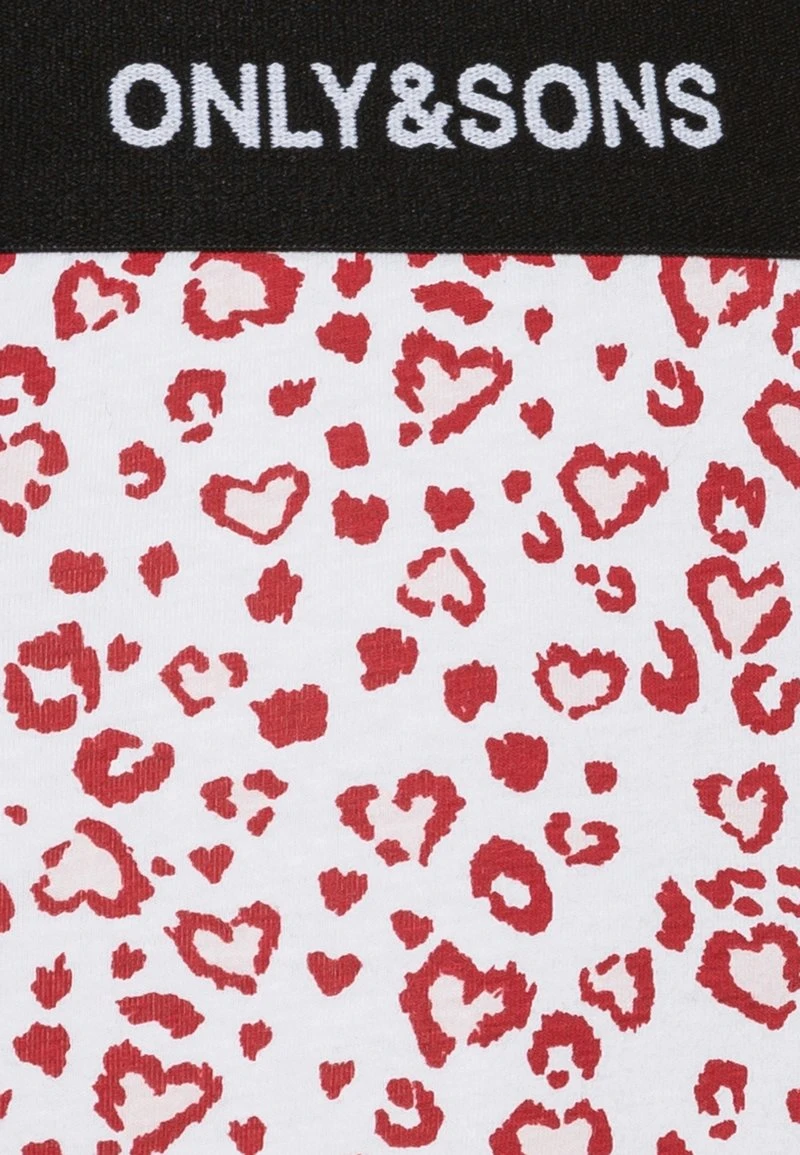 Only & Sons ONSKASPER VALENTINE TRUNKS 3 PACK - Panties - White 6 Only & Sons ONSKASPER VALENTINE TRUNKS 3 PACK - Panties - White – Bild 6