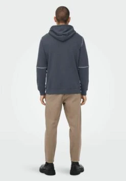Only & Sons KONTRASTNAHT - Kapuzenpullover - Dark Navy -Only and Sons Verkäufe dc8c182d98a64eb4a82a8dc9bd412971