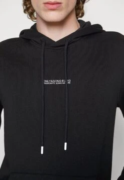 Only & Sons ONSELON LIFE LOGO - Kapuzenpullover - Black -Only and Sons Verkäufe dd3c5a2b32044ce4a761cec8cb9a1c7b