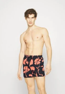 Only & Sons ONSTED LIFE SWIM FLORAL - Badeshorts - Black